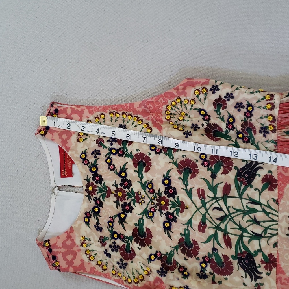 Bhanuni By JVOTI For Anthropologie Botanique Maxi Dress - Picture 10 of 11